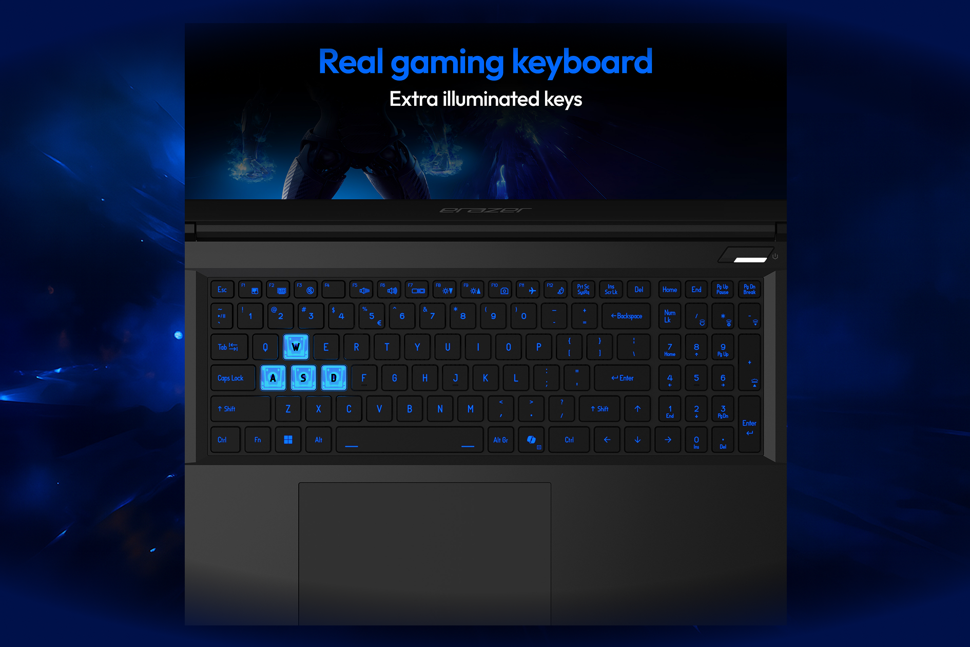 Real gaming keyboard.